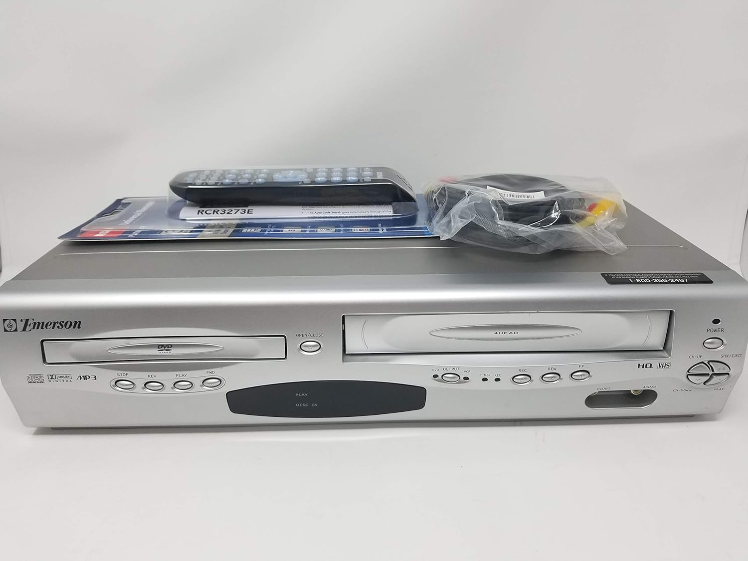 Emerson EWD2203 DVD/VCR Combo