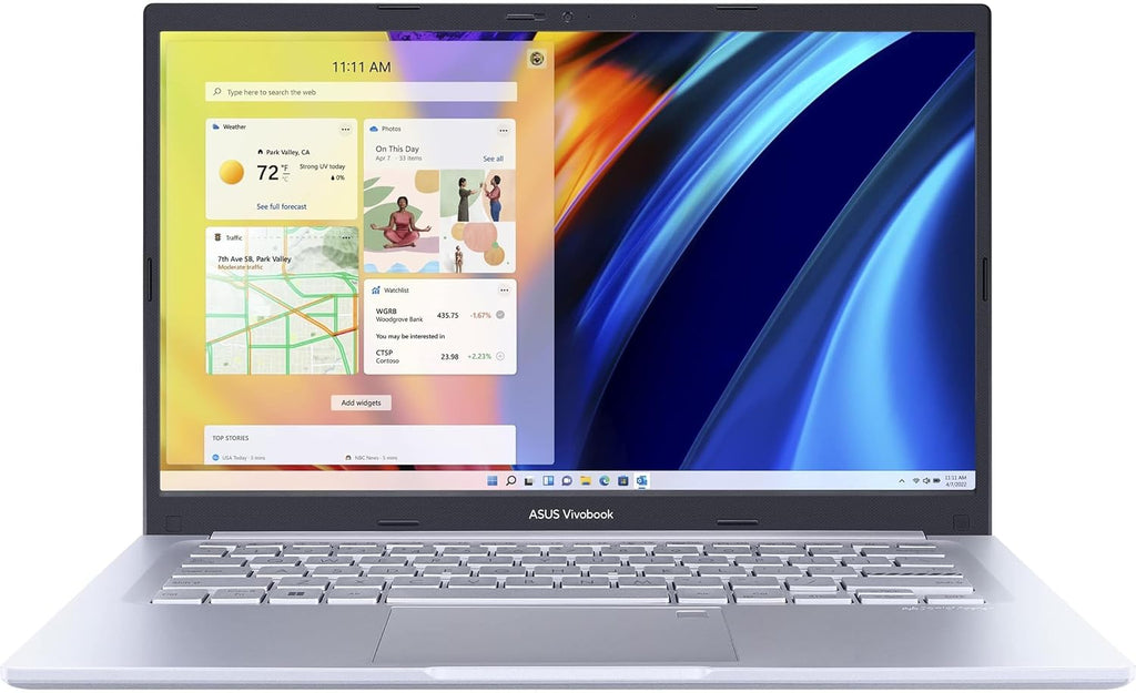ASUS Vivobook X1402ZA Business Laptop 14" FHD IPS 12-Core Intel i7-1260P 32GB DDR4 2TB SSD Intel Iris Xe Graphics Wi-Fi 6 Backlit KB Fingerprint Win11 Home (Renewed)