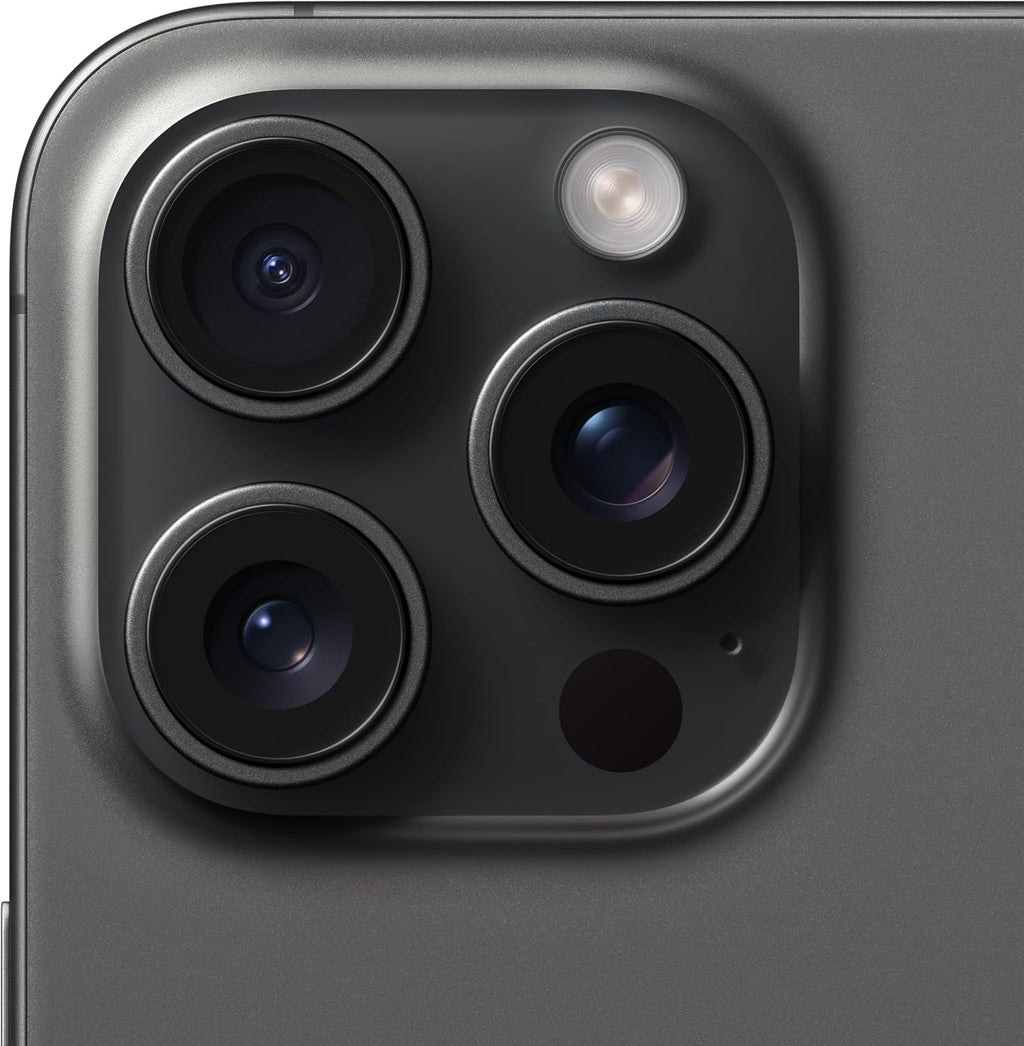 Apple iPhone (Renewed Premium) 15 Pro Max, 256GB, Black Titanium - Unlocked