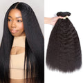 Kerriana Kinky Straight Hair Bundles, 18 20 22 Inch Black Bundles Human Hair 100% Unprocessed Human Hair Bundles Yaki For Black Women