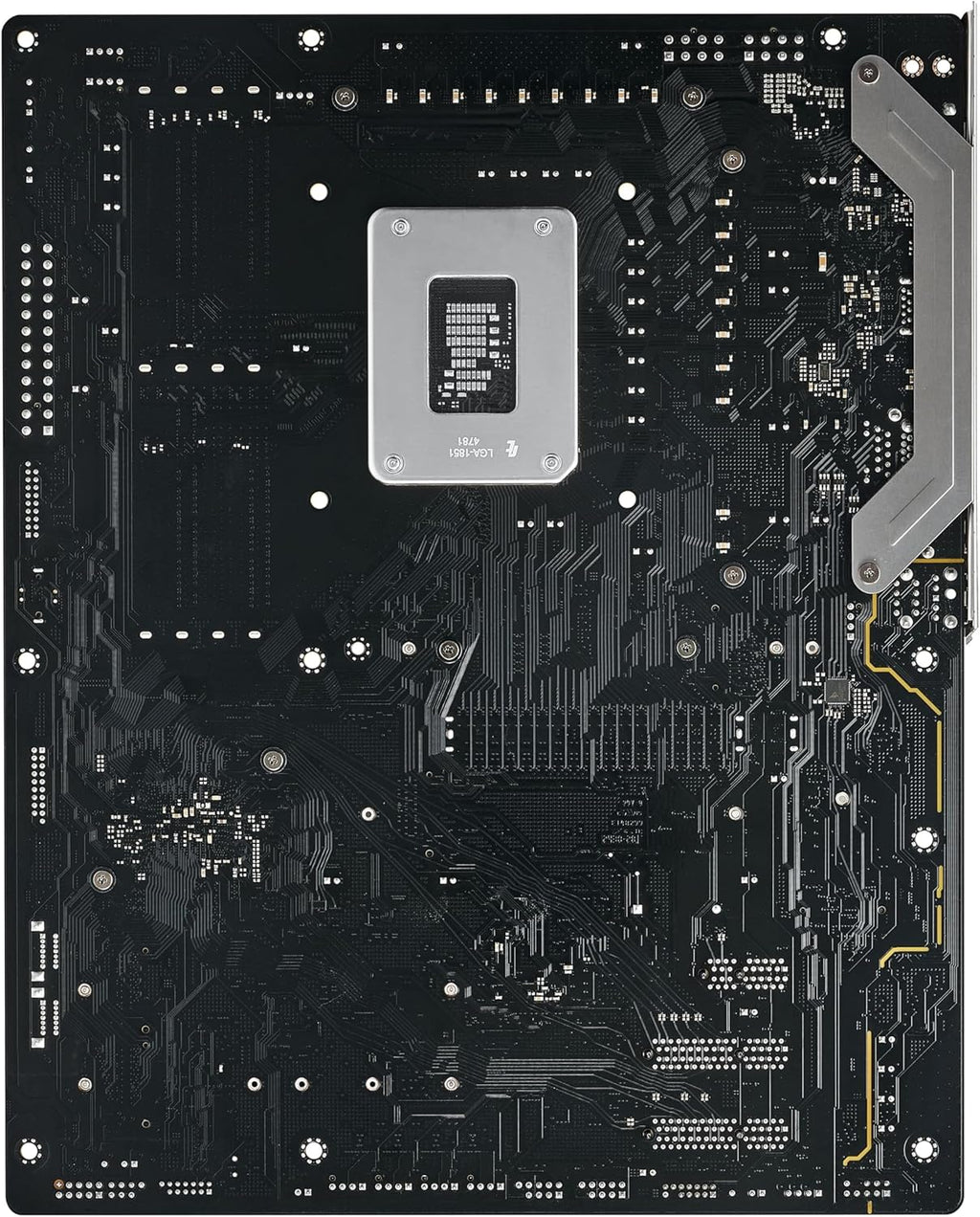 ASRock Intel Core Ultra Z890 Pro RS ATX Motherboard LGA1851 RL-ILM DDR5 8666 MHz 256 GB M.2 PCIe 5.0 Thunderbolt