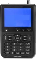 TV Signal Strength Meter, Digital Signal Finder WS 6906 3.5" LCD Screen DVB-S FTA Receptor for QPSK Satlink Satellite Signal Meter Finder,Camping Essentials