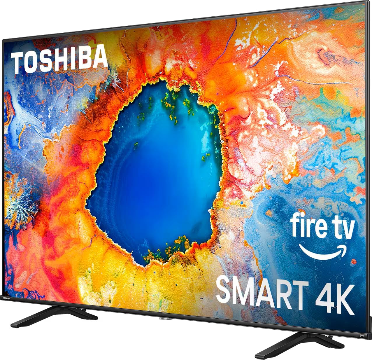 TOSHIBA 43" Class C350 Series LED 4K UHD Smart Fire TV, Voice Remote with Alexa, Free & Live TV