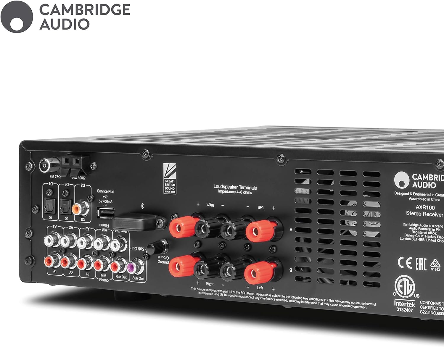 Cambridge Audio AXR100 FM/AM Stereo Receiver