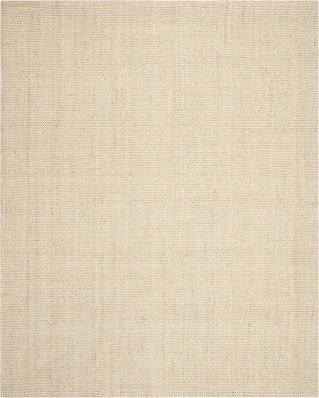 SAFAVIEH Natural Fiber Collection Area Rug - 9' x 12', Ivory, Handmade Farmhouse Jute, Ideal for High Traffic Areas in Living Room, Bedroom (NF730A)
