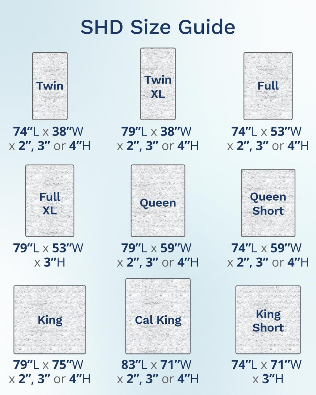 ViscoSoft 2 Inch Memory Foam Mattress Topper Cal King - Select High Density Ventilated Mattress Pad - Premium Removable Rayon Cover