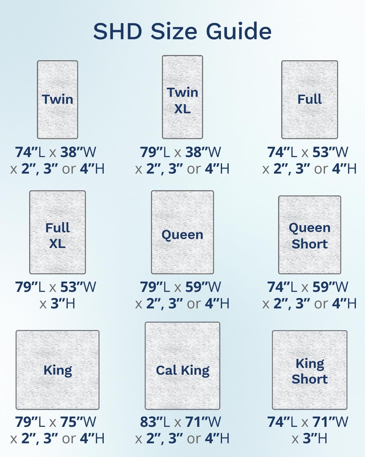 ViscoSoft 2 Inch Memory Foam Mattress Topper Cal King - Select High Density Ventilated Mattress Pad - Premium Removable Rayon Cover