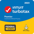 Old Version TurboTax Premier 2023, Federal & State Tax Return PC/Mac Download