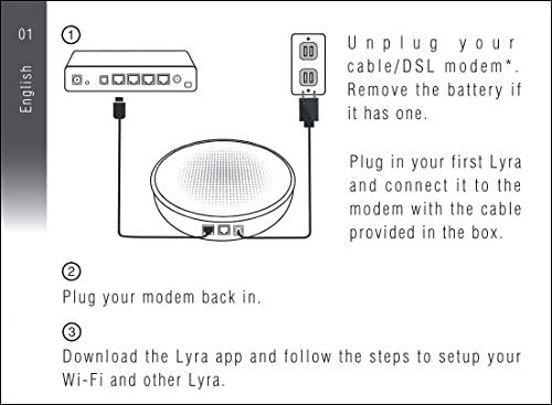 ASUS Lyra Home Wi-Fi System, Pack of 3 (up to 6,000sqft), Tri-Band Mesh Networking Wireless AC2200 Routers with AI Protection - MAP-AC2200