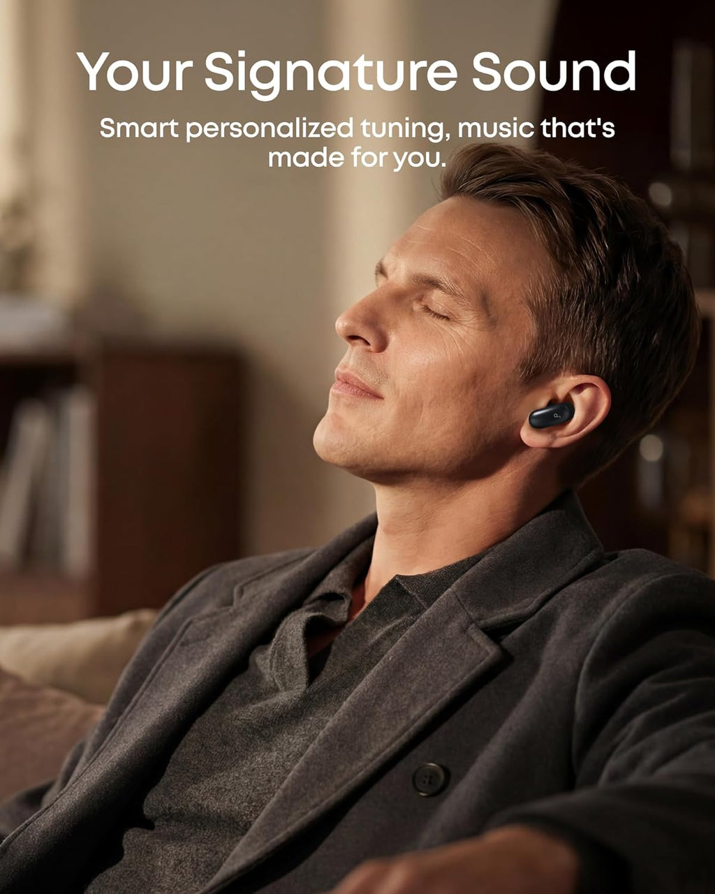 Soundcore Liberty 5 Pro,Guinness World Records-Certified Call Quality,Anker Thus™ AI Chip,Active Noise Cancelling Wireless Earbuds,Crystal-Clear Calls for Commute,Noisy Environments