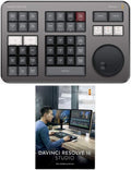 Blackmagic Design Davinci Resolve Speed Editor, Bluetooth & USB-C Editing Keyboard Bundle with Davinci Resolve Studio Activation Card