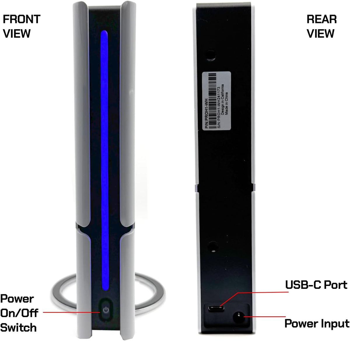 Avolusion PRO-H1 16TB 7200RPM USB 3.2 Gen2 (10Gbps) External Hard Drive (for Windows or MacOS Desktop PC/Laptop) (Renewed)