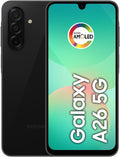Samsung Galaxy A26 5G 2025 with AI | 256GB, 8GB, Dual SIM | 6.7" 120Hz AMOLED, IP67 Water Resistant, Android 15 | International Model Factory Unlocked for T-Mobile, Global |Case Bundle (Black)