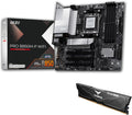 MSI PRO B850M-P WIFI Motherboard,ATX-Supports AMD Ryzen 9000-7000 Processors,AM5-DDR5 Memory Boost (8200+ MT/s OC),PCIe 5.0 x16&4.0x16,M.2 Gen5,Wi-Fi 7,5G LAN+HIGH-SPEED DDR5 RAM 16GB (1x 16GB) Bundle