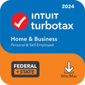 OLD VERSION TurboTax Home & Business 2024 Tax Software, Federal & State Tax Return PC/MAC Download