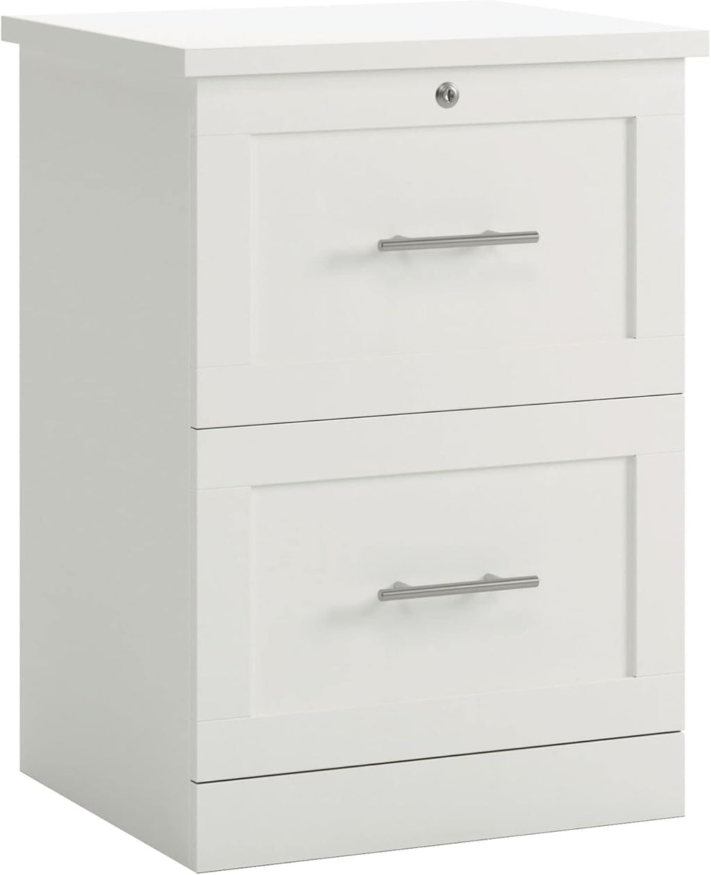 Realspace® 28-1/8 in. X 19 in Vertical 2-Drawer File Cabinet, White