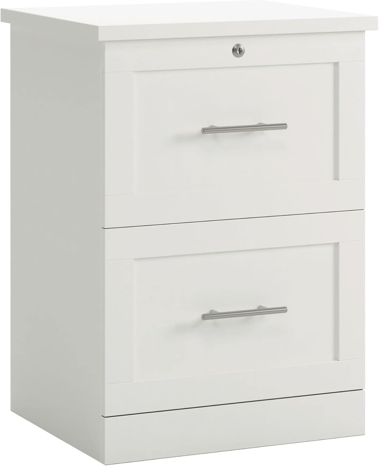 Realspace® 28-1/8 in. X 19 in Vertical 2-Drawer File Cabinet, White
