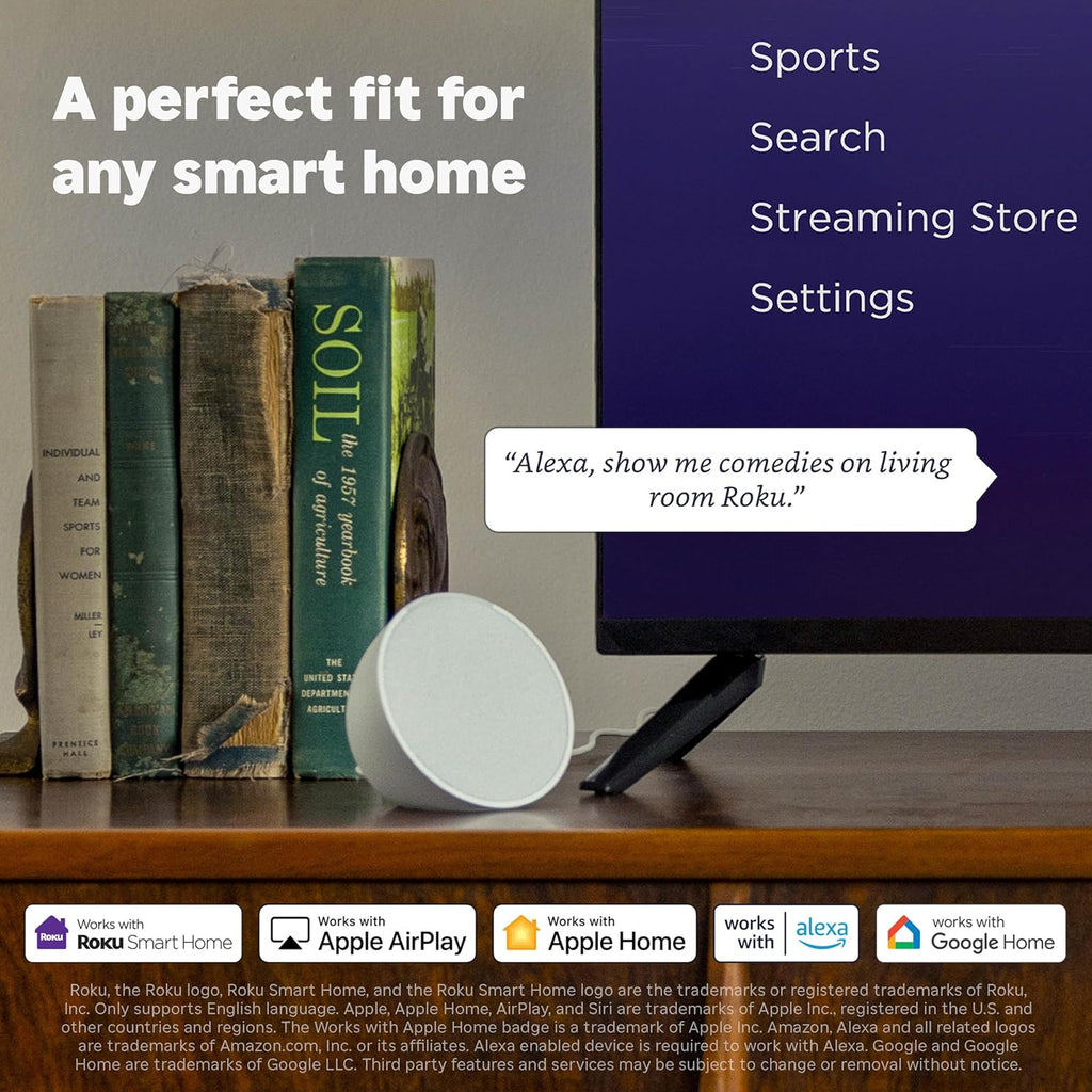 Roku Smart TV 2026 – 65-Inch Select Series, 4K QLED TV – Roku TV with Voice Remote – Flat Screen QLED Television with Wi-Fi for Streaming Live Local News, Sports, & Movies – Bluetooth Headphone Mode