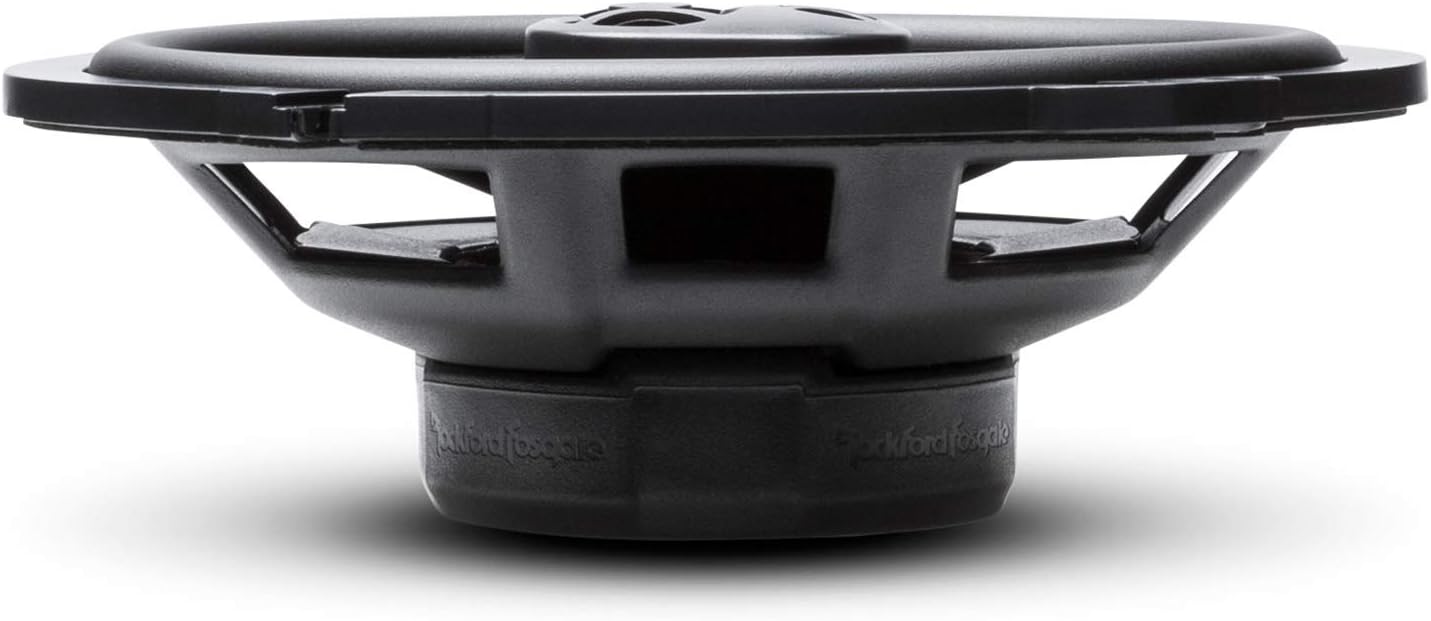 Rockford Fosgate P1683 Punch 6"x8" 3-Way Coaxial Full Range Speakers - Black (Pair)