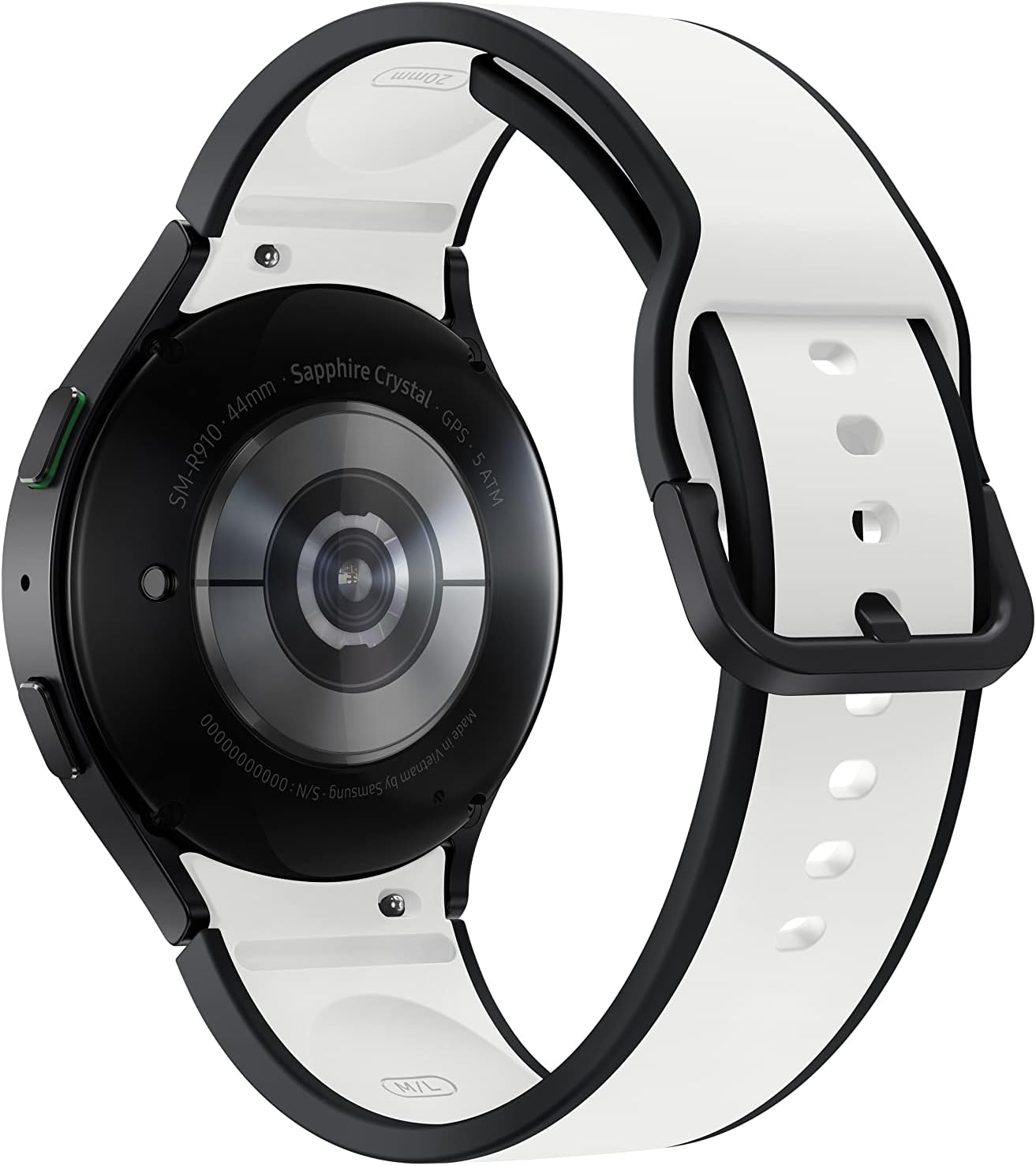 SAMSUNG Galaxy Watch 5 Golf Edition, 44mm Bluetooth Smartwatch w/ Body, Health, Fitness and Sleep Tracker, Improved Battery, Enhanced GPS Tracking, US Version, Gray Bezel w/Two-Tone Band