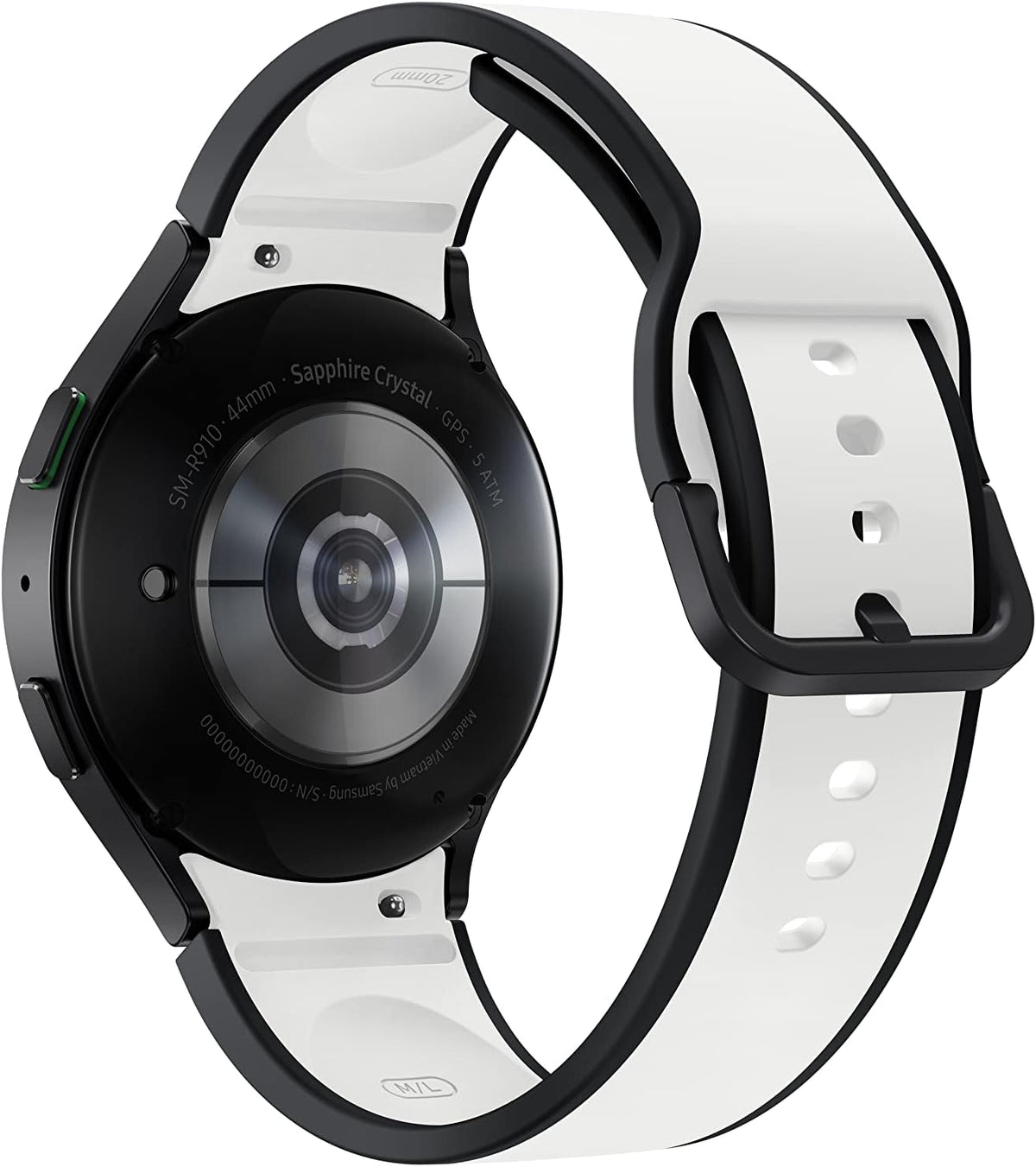 SAMSUNG Galaxy Watch 5 Golf Edition, 44mm Bluetooth Smartwatch w/ Body, Health, Fitness and Sleep Tracker, Improved Battery, Enhanced GPS Tracking, US Version, Gray Bezel w/Two-Tone Band