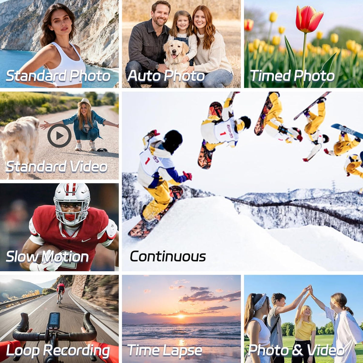 Dsoon Digital Camera,4K 64MP Cameras for Photography with 4”0 Touch Screen,18X Digital Zoom Autofocus Photography Shoot Camera with Dual-Lens,2 Batteries,64GB TF Card,Lens Hood