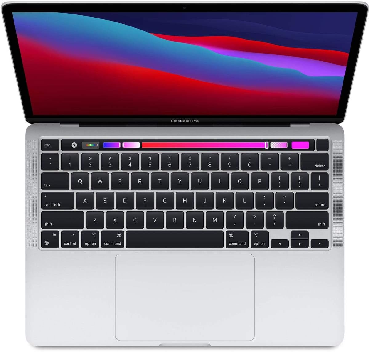 Apple Late 2020 MacBook Pro with M1 Chip, 13.3-inch, 16GB RAM, 256GB SSD, Silver (Renewed)