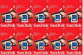 Sandisk 16GB (10 Pack) SD Card Bundle SDHC Class 4 Flash Memory | Model SDSDB-016G-B35 |