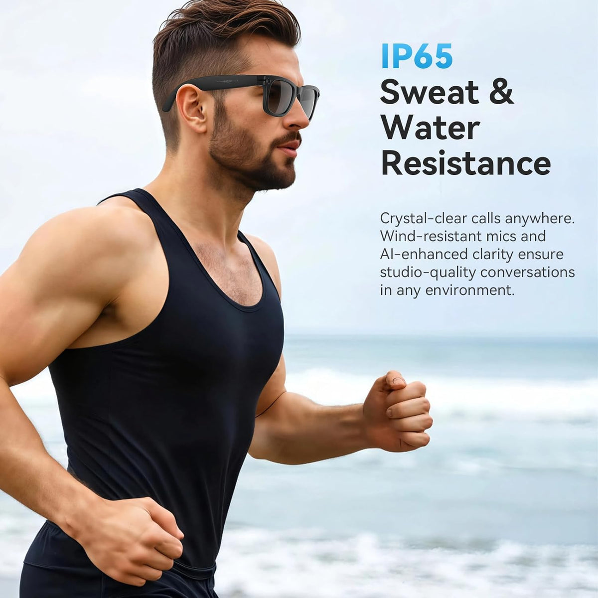 2026 AI Smart Glasses with Camera and Bluetooth,8MP 4K Camera Glasses,Supports AI Voice Control/Photo/Video/Audio Recording,Glasses with 133 Translation,Sunglasses Lenses+Photochromic for Men & Women
