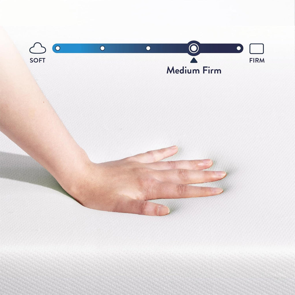 Best Price Mattress 10 Inch Memory Foam Mattress, Medium Firm, Cooling Gel Infused, Certified Safe Foams & Fabric, Mattress in a Box, Queen