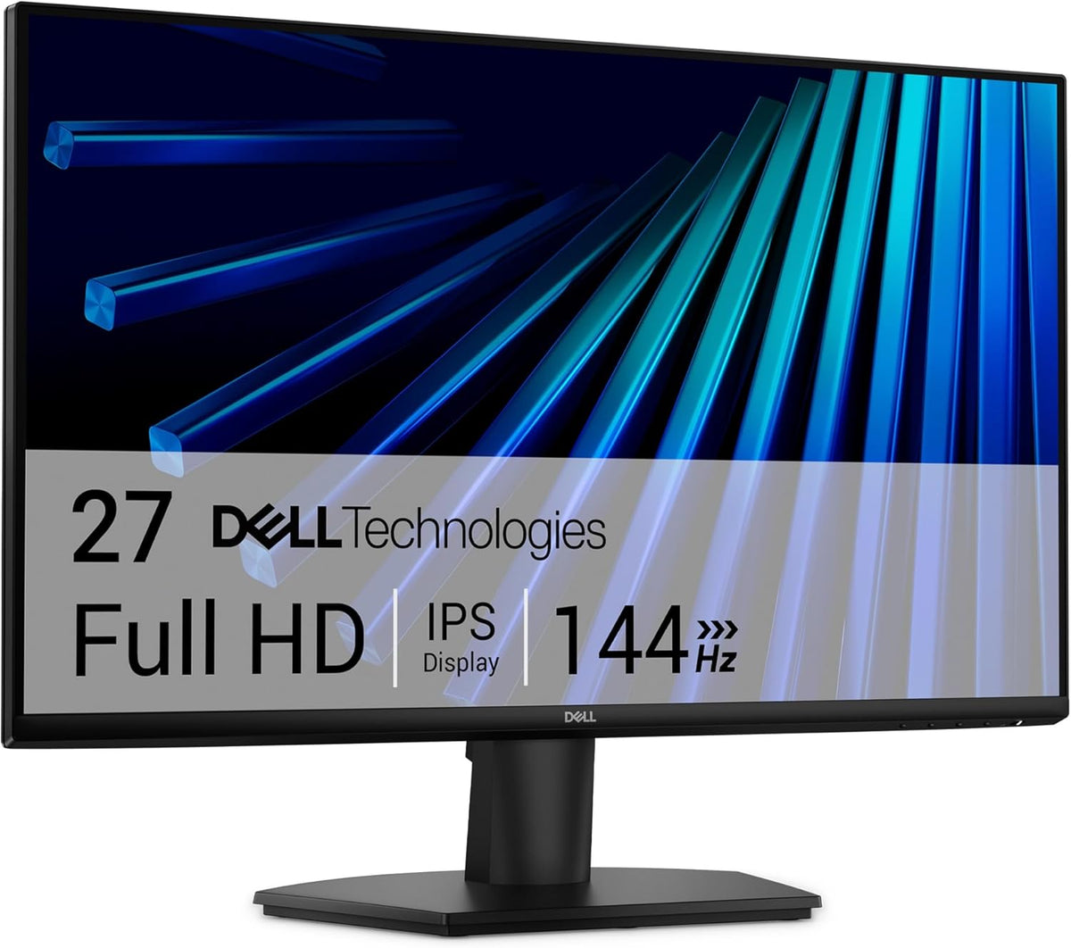 Dell 27 Monitor - SE2726H - 27-inch FHD (1920x1080) 144Hz 1ms Display, in-Plane Switching (IPS) Technology, AMD FreeSync™, TÜV 3-Star 2X HDMI, Tilt