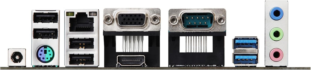 ASRock N100DC-ITX Mini-ITX Motherboard - Intel N100 Quad-Core (3.4GHz), DDR4, HDMI/D-Sub, Dual M.2 (NVMe/WiFi), SATA3, USB 3.2, Gigabit LAN, 19V DC Power