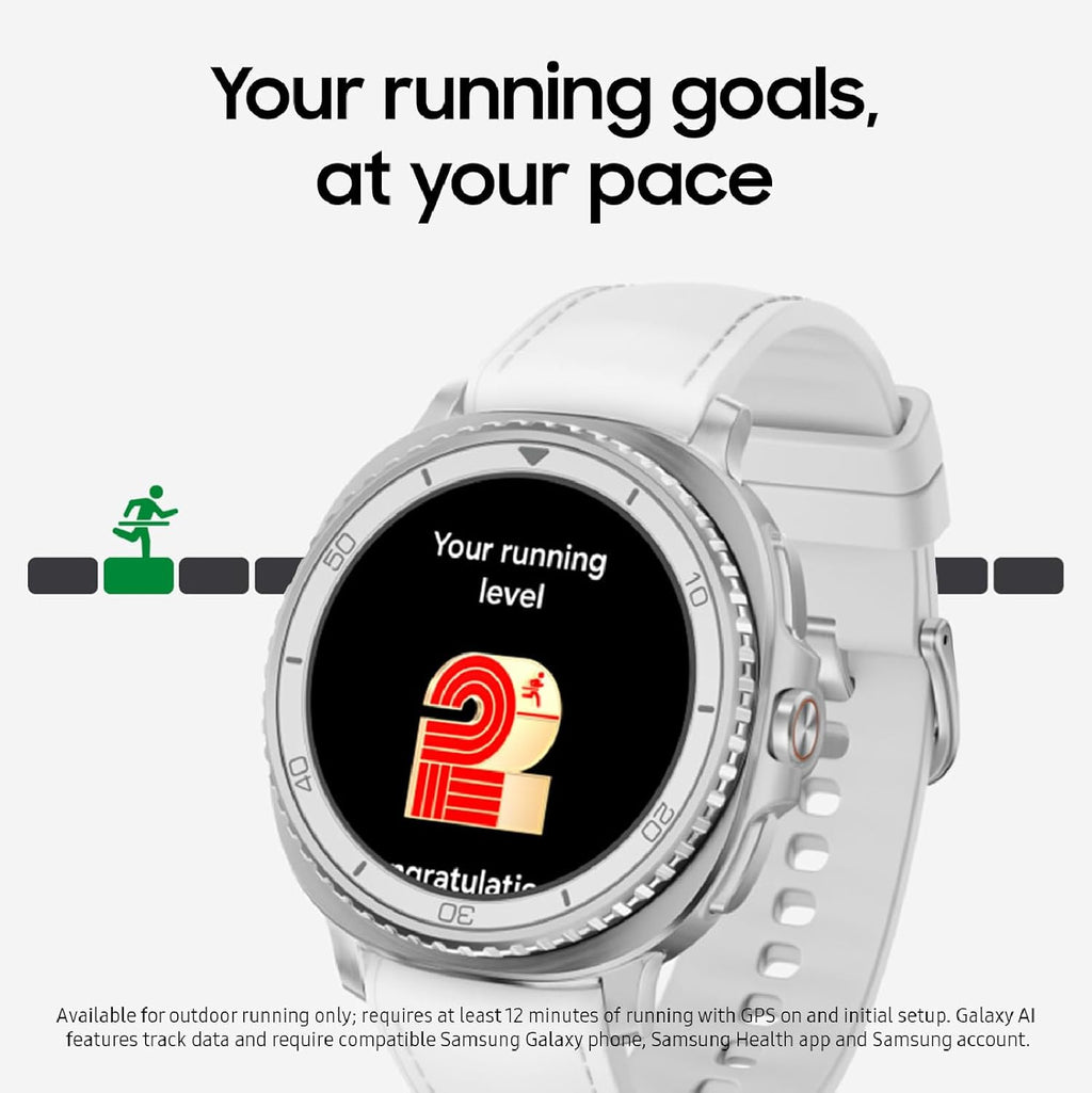 Samsung Galaxy Watch 8 Classic (2025) 46mm Bluetooth Smartwatch, Cushion Design, Rotating Bezel, Quick Button, Sleep Coaching, Running Coach, Energy Score, Black US Version, 2 Yr Warranty