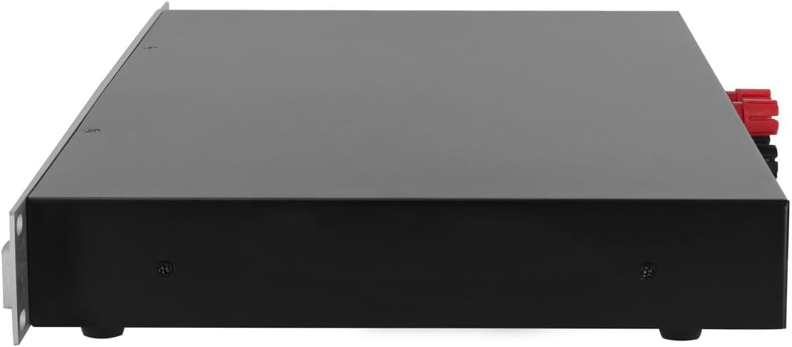 Rockville DS10 2-Channel Power Amplifier 4000W Peak / 1000W RMS, 1U Rack Mount, Class D, Pro Audio DJ Amp for Speakers or Subs