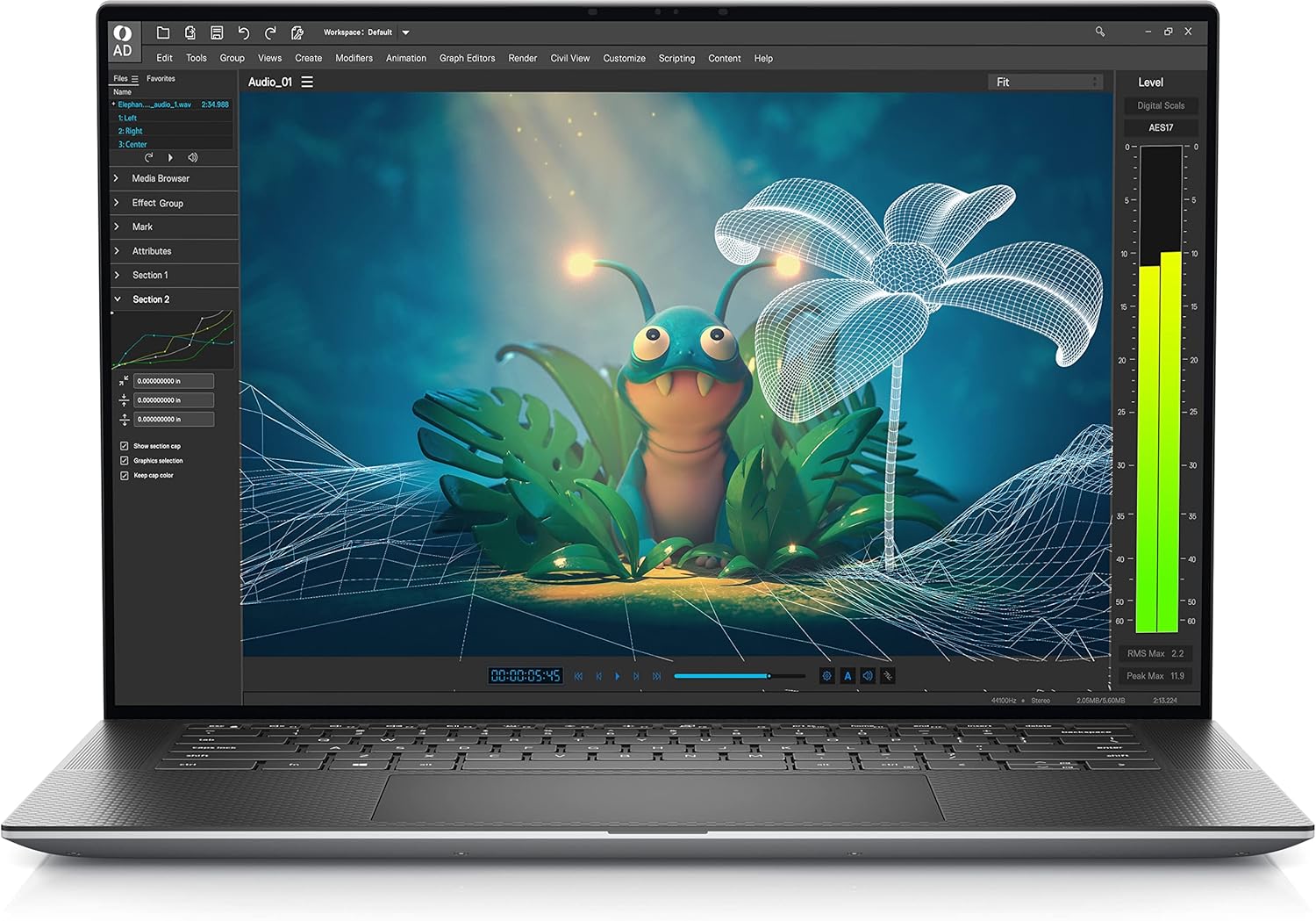 Dell Precision 5570 Workstation Laptop (2022) Touch | 15.6" 3840x2400 4k | Core i7-12700H - 1TB SSD Hard Drive - 32GB RAM - Nvidia RTX A1000 | 14 cores @ 4.7 GHz - 4GB GDDR6 Win 11 Pro (Renewed)