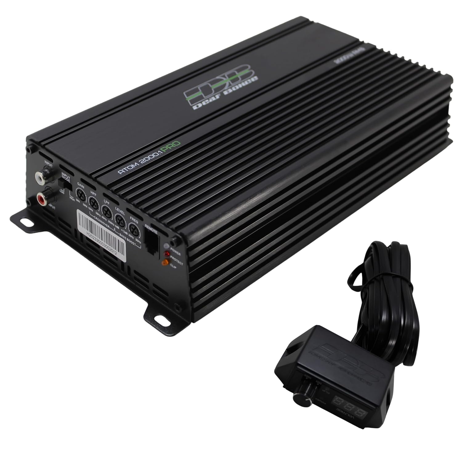 2000W RMS Monoblock Amplifier, Deaf Bonce Apocalypse ATOM PRO 2000.1
