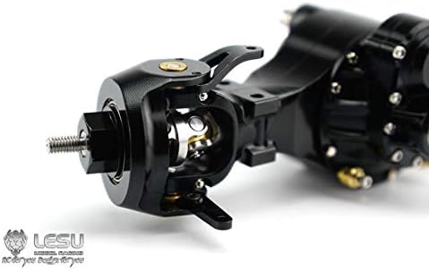 Lesu Metal Front Axle B Differential Lock Rc 1/14 Tractor Car Truck Tmy Model