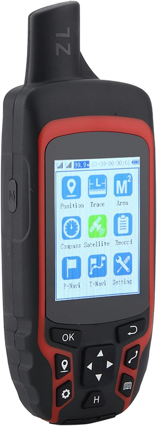 Oumefar A6 Handheld Navigation Compass Outdoor Location Tracker USB Rechargeable IP65 3500mAh Battery for Hiking Fishing Forestry Geology