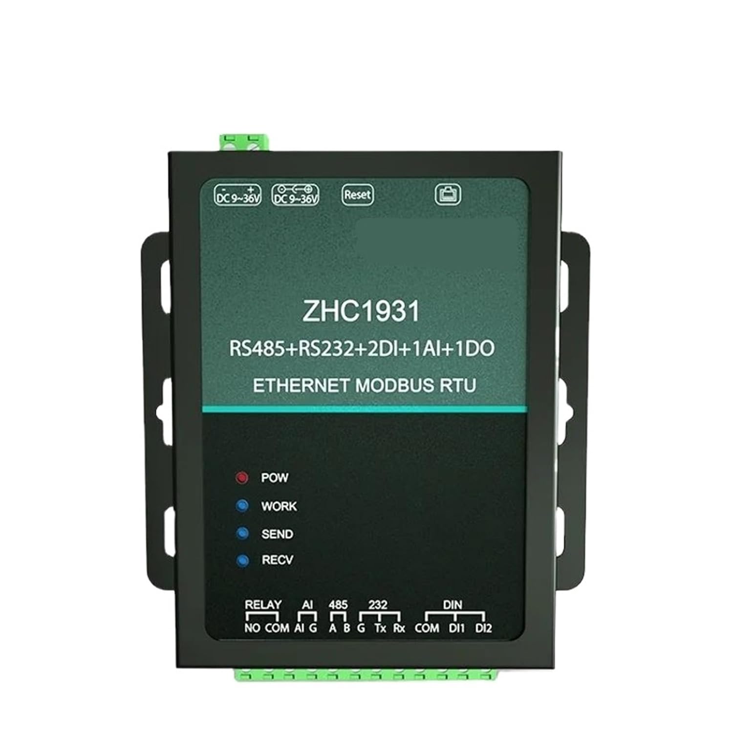 RS485/232/AI/DI to Ethernet Gateway with RS485 RJ45 Modbus Converter Communication & Networking Product Support MQTT HTTP