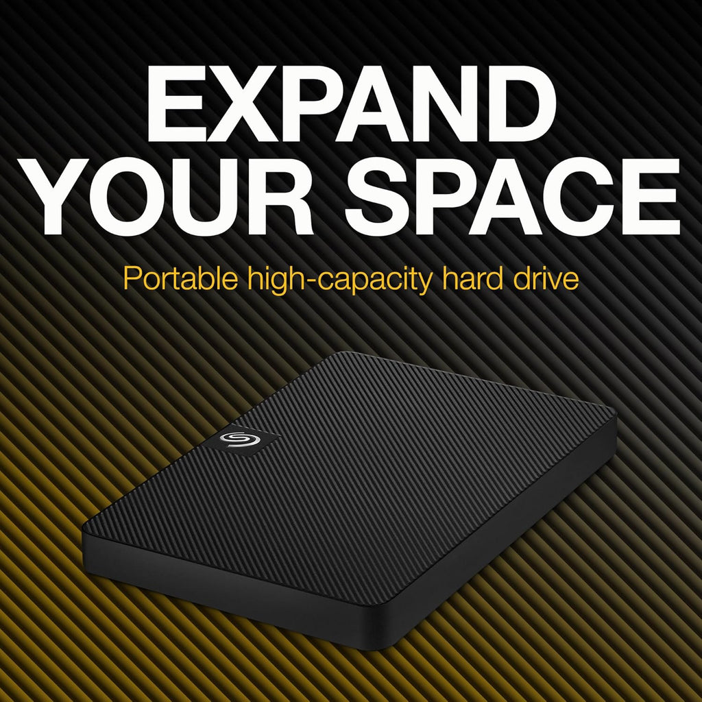 Seagate Expansion Portable, 1TB, External Hard Drive, 2.5 Inch, USB 3.0, for Mac and PC (STKM1000400)