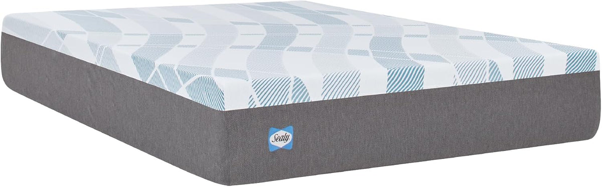Sealy Dreamlife 12” Hybrid Mattress-in-a-Box, Full, SealyComfort Gel Memory Foam, SealyResponsive Encased Coils, Surface-Guard Technology