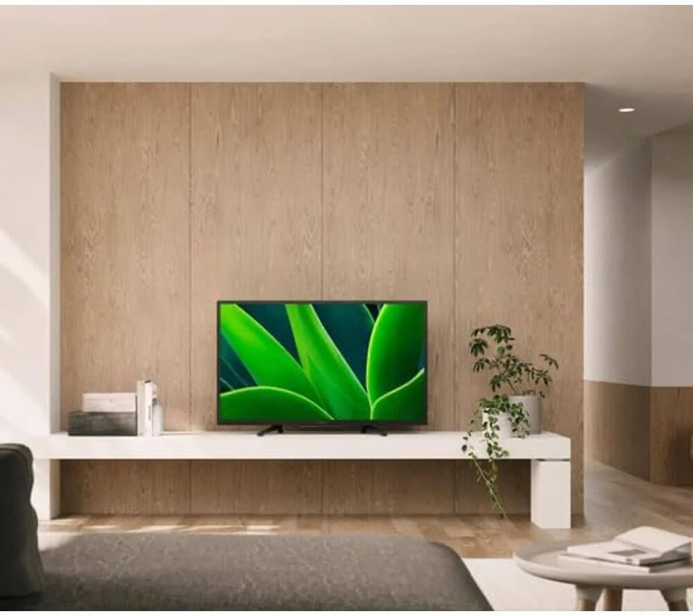 Sony KD32W830KIT1 32 inch Class W830K HD LED Smart Google TV HDR Android TV Built in Chromecast WiFi HDMI Streamin