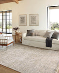 Loloi Amber Lewis Alie Collection ALE-02 Sand/Sky 7'-10'' x 10', .13'' Pile Height, Area Rug