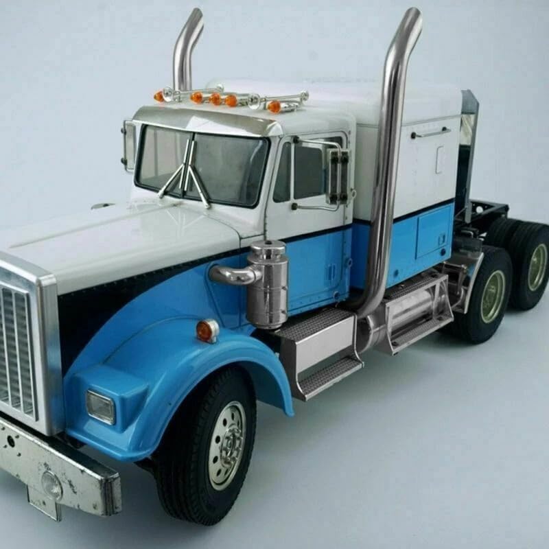 1/14 Rc Model DIY Tmy American King Truck Exhaust Pipe Metal Car Parts