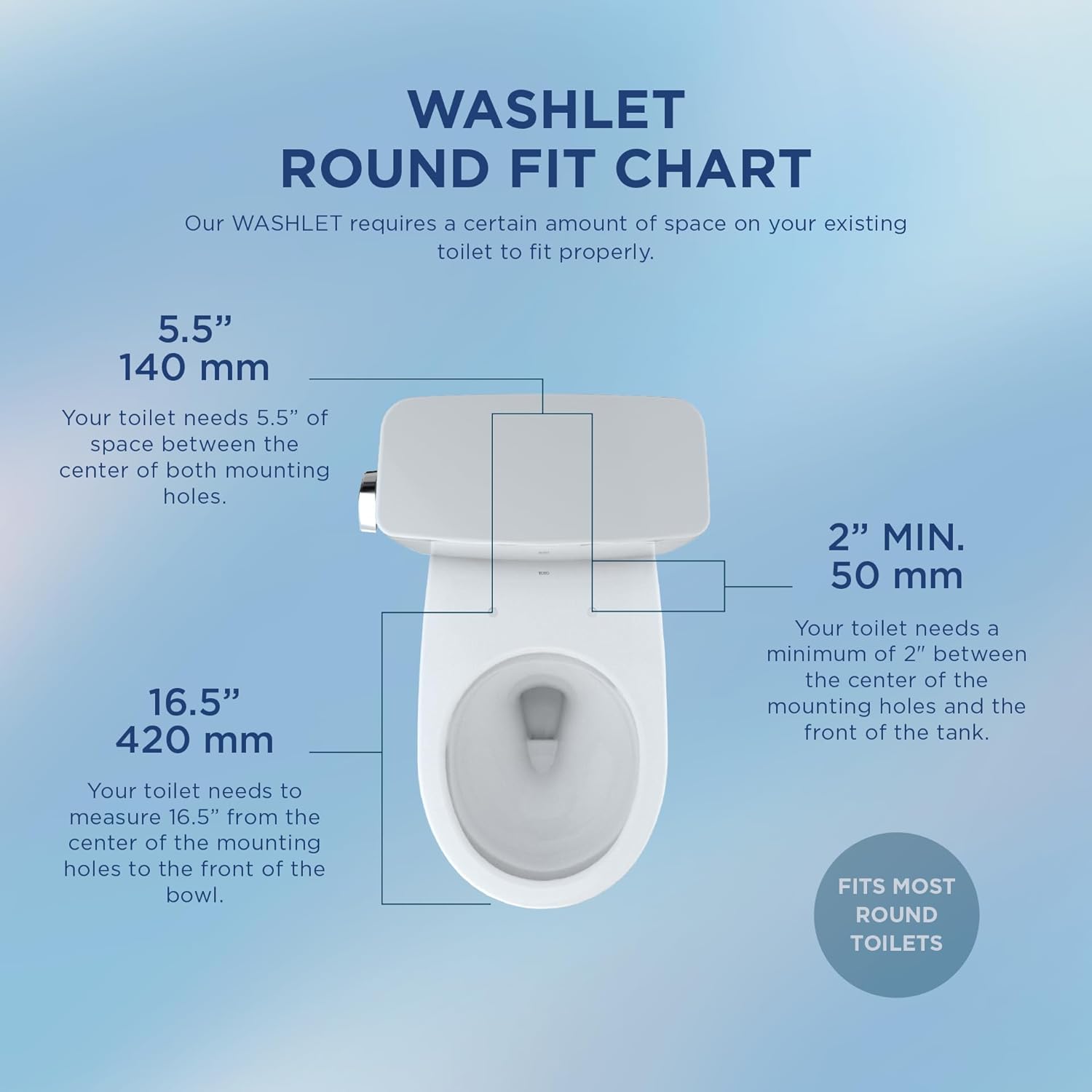 TOTO® WASHLET® S5 Electronic Bidet Toilet Seat with Instantaneous Water Heating, PREMIST and EWATER+ Wand Cleaning, Round, Cotton White - SW3445#01