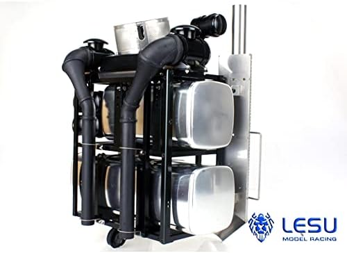 TOUCAN RC HOBBY LESU Metal Heavy Equipment Holder for 1/14 RC Tractors Trucks Model for Tamiya