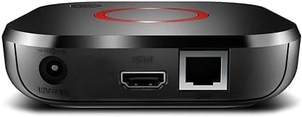 Infomir *New* 2024 Genuine Mag 544W3 4K Linux 4.9 Box 1GB DDR4 RAM - Built-in Dual 2.4G/5G WiFi - Replacement for mag 524w3 and 424W3, Black
