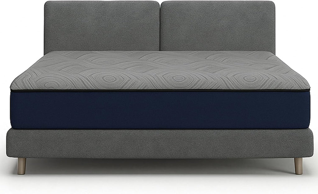 Corsicana 10 Inch Plush Hybrid King Mattress – Memory Foam & Pocket Spring Mattress for Side Sleepers, Pressure Relief, Edge Support, Breathable Cooling Cover, CertiPUR-US, Made in USA (King)
