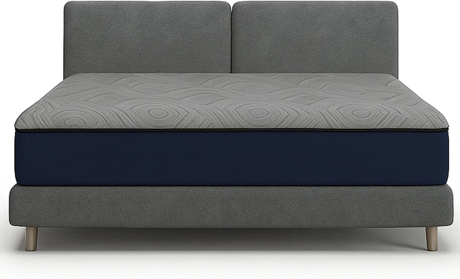 Corsicana 10 Inch Plush Hybrid King Mattress – Memory Foam & Pocket Spring Mattress for Side Sleepers, Pressure Relief, Edge Support, Breathable Cooling Cover, CertiPUR-US, Made in USA (King)