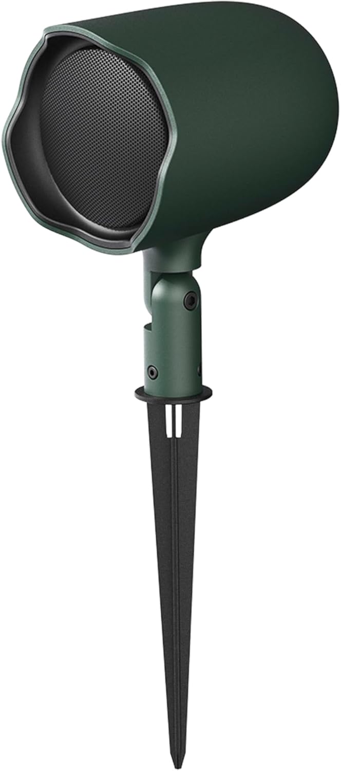 JBL Professional GSF3GN Waterproof, Ground-Stake Outdoor Landscape, Garden Speaker, 3" Coax, Green, 1 Pair of Speakers